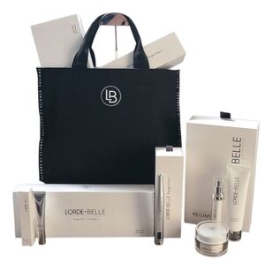 Lorde + Belle Skincare Set‎ with Black Tote